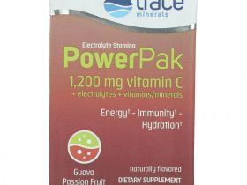 Trace Minerals ®, Electrolyte Stamina Power Pak, гуава и маракуйя, 30 пакетиков по 5 г (0,18 унции)