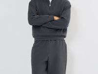 Брюки с эластичным поясом, Серый