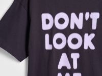 Футболка оверсайз для девочек, Серый