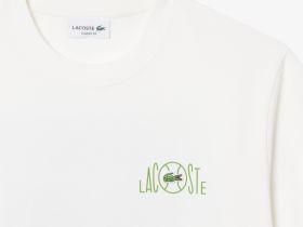 Мужская хлопковая футболка Lacoste