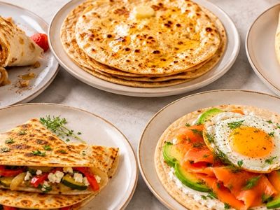 Как приготовить лепешку роти и начинки для нее