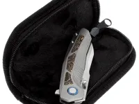 Складной нож Remette Kestrel, сталь S35VN, рукоять титан/Copper CF