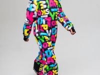 Комбинезон текстильный с полиуретановым покрытием для девочек