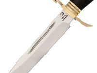 Финка НКВД МТ-107, сталь 95х18, латунь, граб, Ворсма