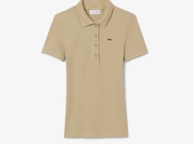 Женское поло Lacoste приталенного кроя из органического хлопка