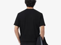 Мужская Футболка Lacoste из хлопка с нагрудным карманом