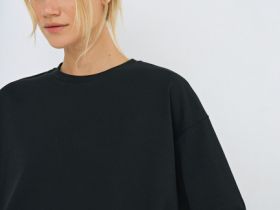 Футболка оверсайз, Черный