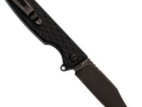 Складной нож Daggerr Leprechaun All black DL, сталь 8Cr14MoV, рукоять FRN
