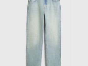 Джинсы Boyfriend с низкой посадкой, Голубой