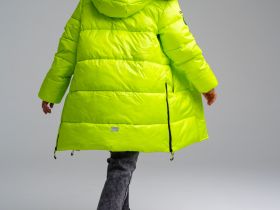 Куртка текстильная с полиуретановым покрытием для девочек