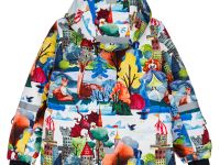 Комплект текстильный с полиуретановым покрытием для девочек: куртка, полукомбинезон