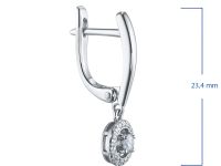 Серьги из серебра э0612сг01161700