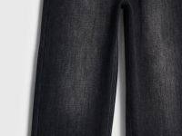 Утеплённые джинсы для девочек, Серый