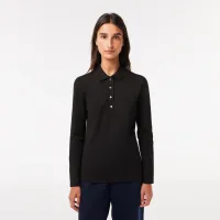 Женское поло Lacoste приталенного кроя из эластичного хлопка