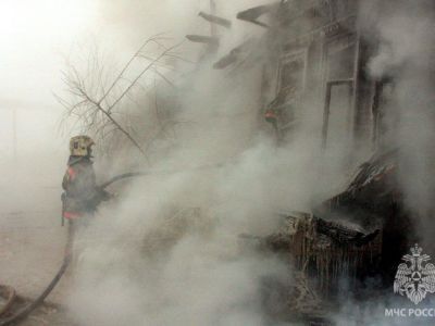 При пожаре в Нижнем Куранахе Алданского района пострадал мужчина