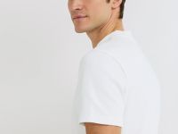 Футболка в рубчик, Белый