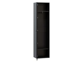 Распашной шкаф Сайрис 1-50x202 Черный