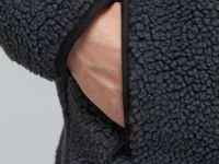 Свободная куртка из шерпы