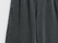 Широкие брюки с эластичным поясом, Серый