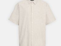 Рубашка с коротким рукавом в полоску