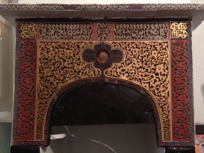 Резная над очажная плита камина (15 ед.)