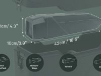 Жесткий бокс на багажник Topeak E-XPLORER TRUNKBOX TT9651 (черный)