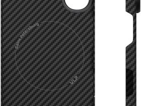 Клип-кейс VLP Kevlar Case для Apple iPhone 16 с MagSafe чёрный