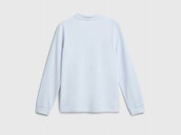 Поло с длинным рукавом для мальчиков, Голубой