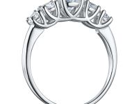 Классическое кольцо из белого золота э0912кц11190030_white