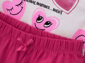 Пижама с длинным рукавом для маленькой девочки