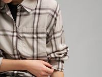 Рубашка прямого кроя в клетку