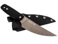 Нож Barmaley Knives Буратино L, сталь VG-10, рукоять G10, черный