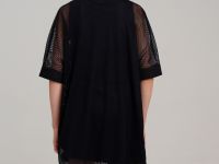 Комплект трикотажный для девочек: платье-футболка, туника