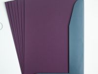 Папка с бумагой для пастели Малевичъ А3, коричневая