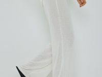 Широкие брюки, Белый