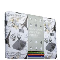 Чехол-накладка BTA-Workshop для Apple MacBook Pro 13 (2008-2011) открытка вид 2 рисунок (черно-белый)