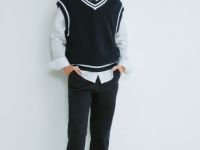 Жилет для мальчиков, Синий