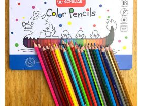 Набор карандашей цветных Acmeliae 36 цв, в металлическом футляре
