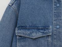 Джинсовая куртка-рубашка