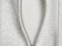 Толстовка на молнии для девочек, Серый