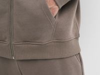 Базовая толстовка на молнии, Бежевый