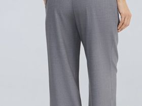 Прямые классические брюки, Серый