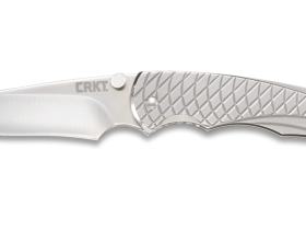 Полуавтоматический складной нож Cobia, CRKT 7040, сталь 1. 4116 (X50CrMoV 15), рукоять нержавеющая сталь