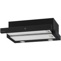 Телескопическая вытяжка KRONA KAMILLA T SENSOR 600 Black