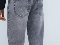 Прямые джинсы, Серый