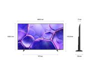 Телевизор Samsung 85&quot; Crystal UHD U8000 4K, Процессор Crystal, Smart ТВ (2025) UE85U8000FUXRU черный