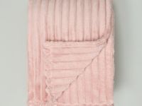 Плед Soft strip, розовый
