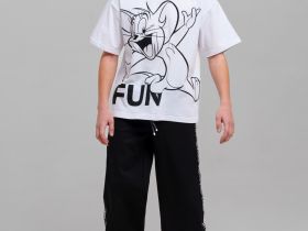 Брюки трикотажные для мальчиков