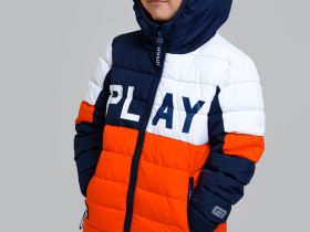 Куртка текстильная с полиуретановым покрытием для мальчиков