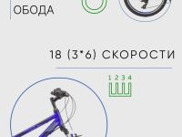 Подростковый велосипед Stels Navigator 440 V 24 K010, год 2022, цвет Синий